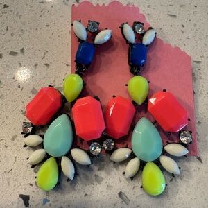 Vibrant Multicolor Drop Earrings